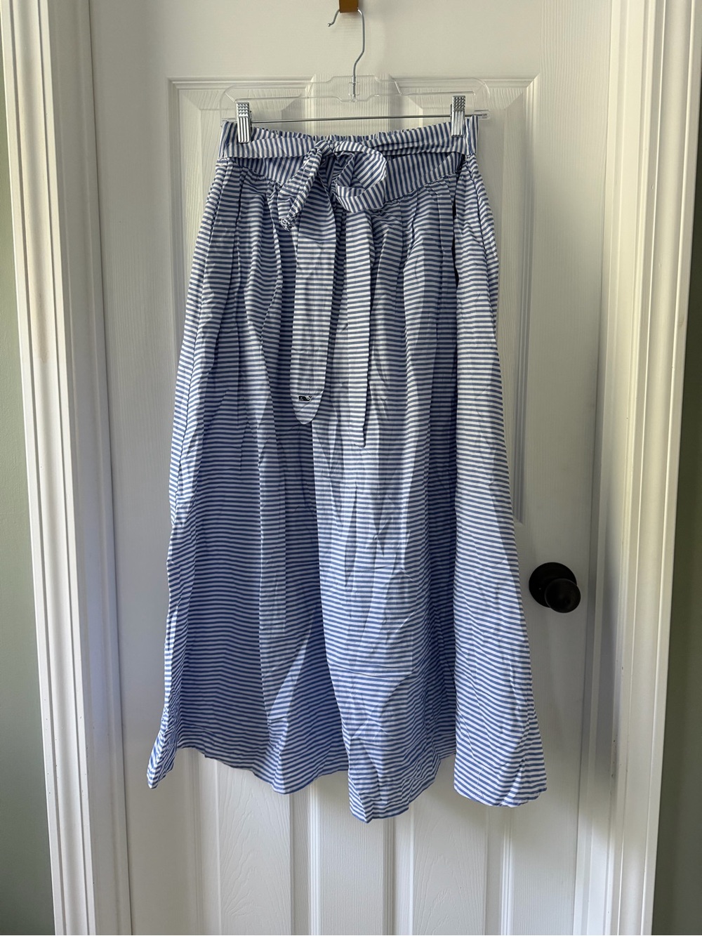 Target xVineyard Vines Striped Maxi Skirt with Tie Waist - size S